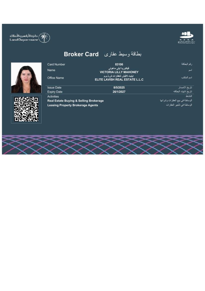 Real Estate Broker Licence
